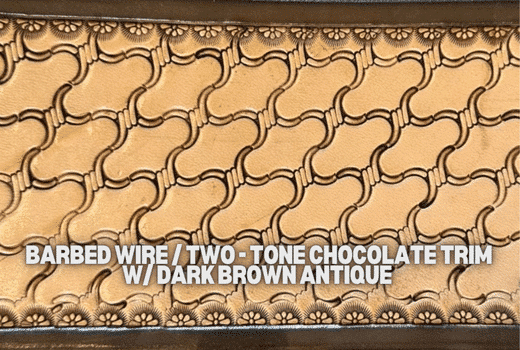 Custom Tooled Saddle Pad