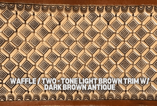 Custom Tooled Saddle Pad
