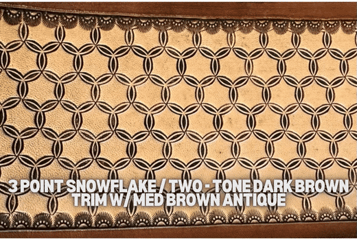 Custom Tooled Saddle Pad