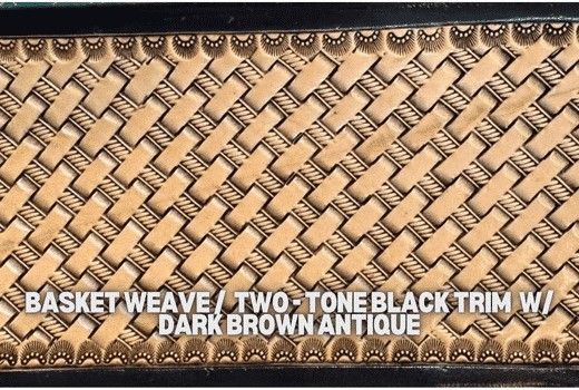 Custom Tooled Saddle Pad