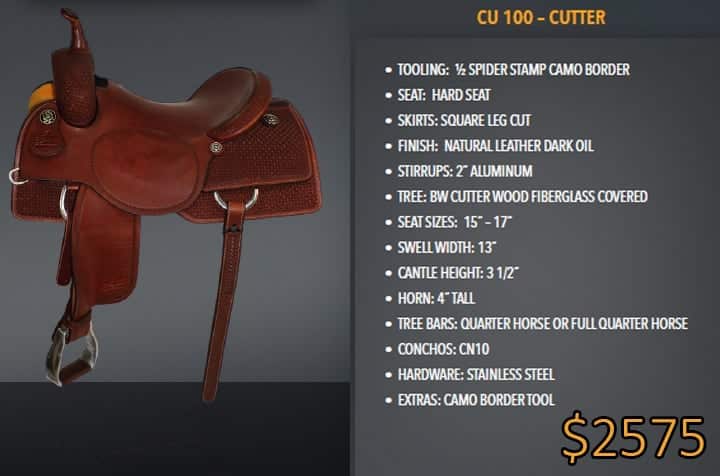 Cutter - Best Ever Saddles - Custom Tooled