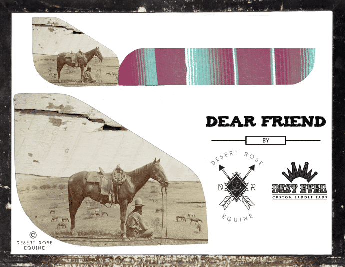 Desert Rose Equine Saddle Pad