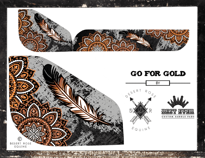 Desert Rose Equine Saddle Pad