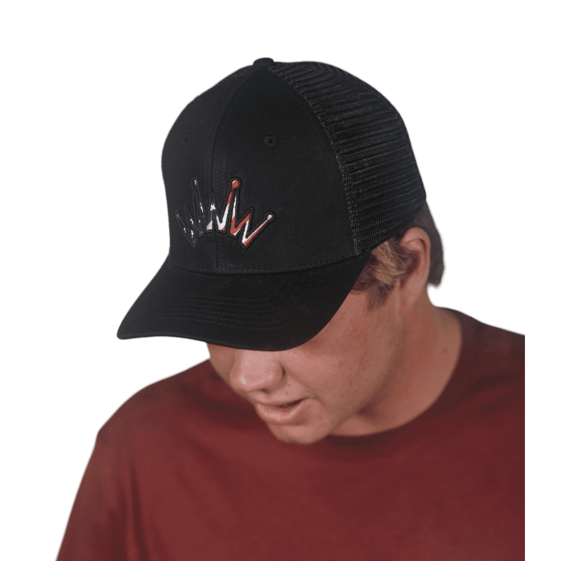 Trucker Hat USA Puff Crown
