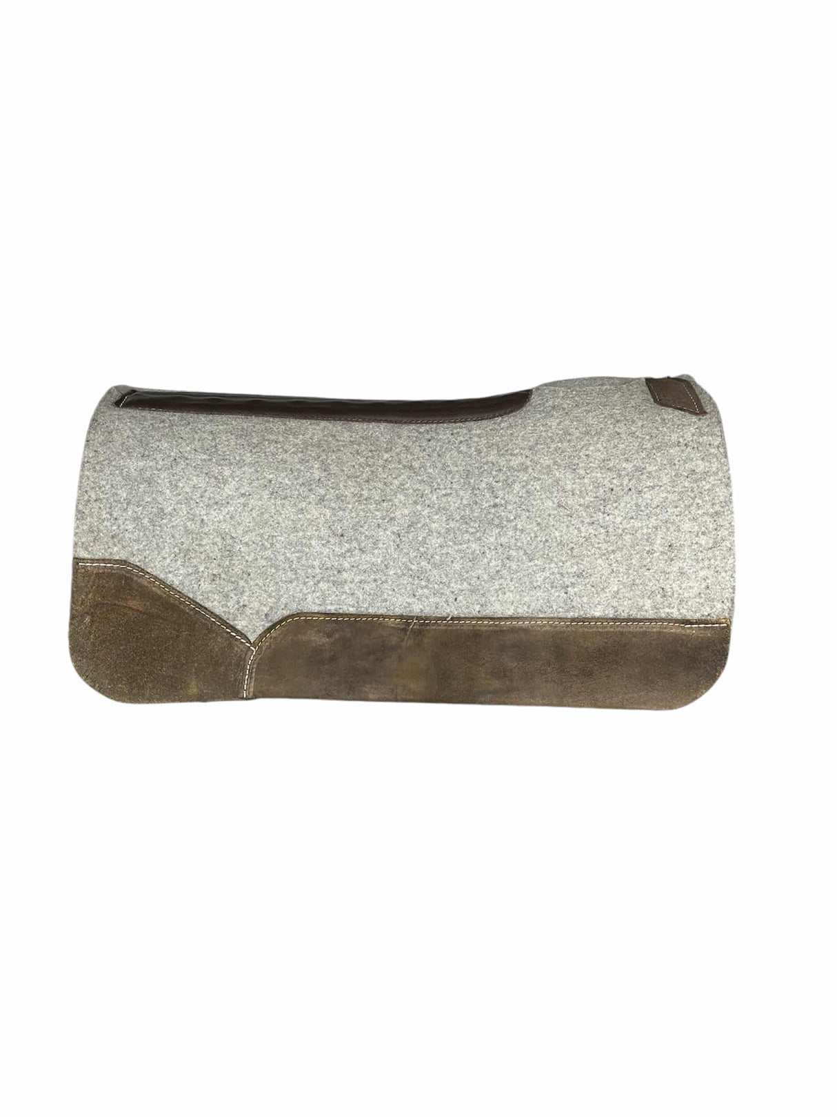 32x32 1.25" Kush Gray Wool Saddle Pad (#108825)