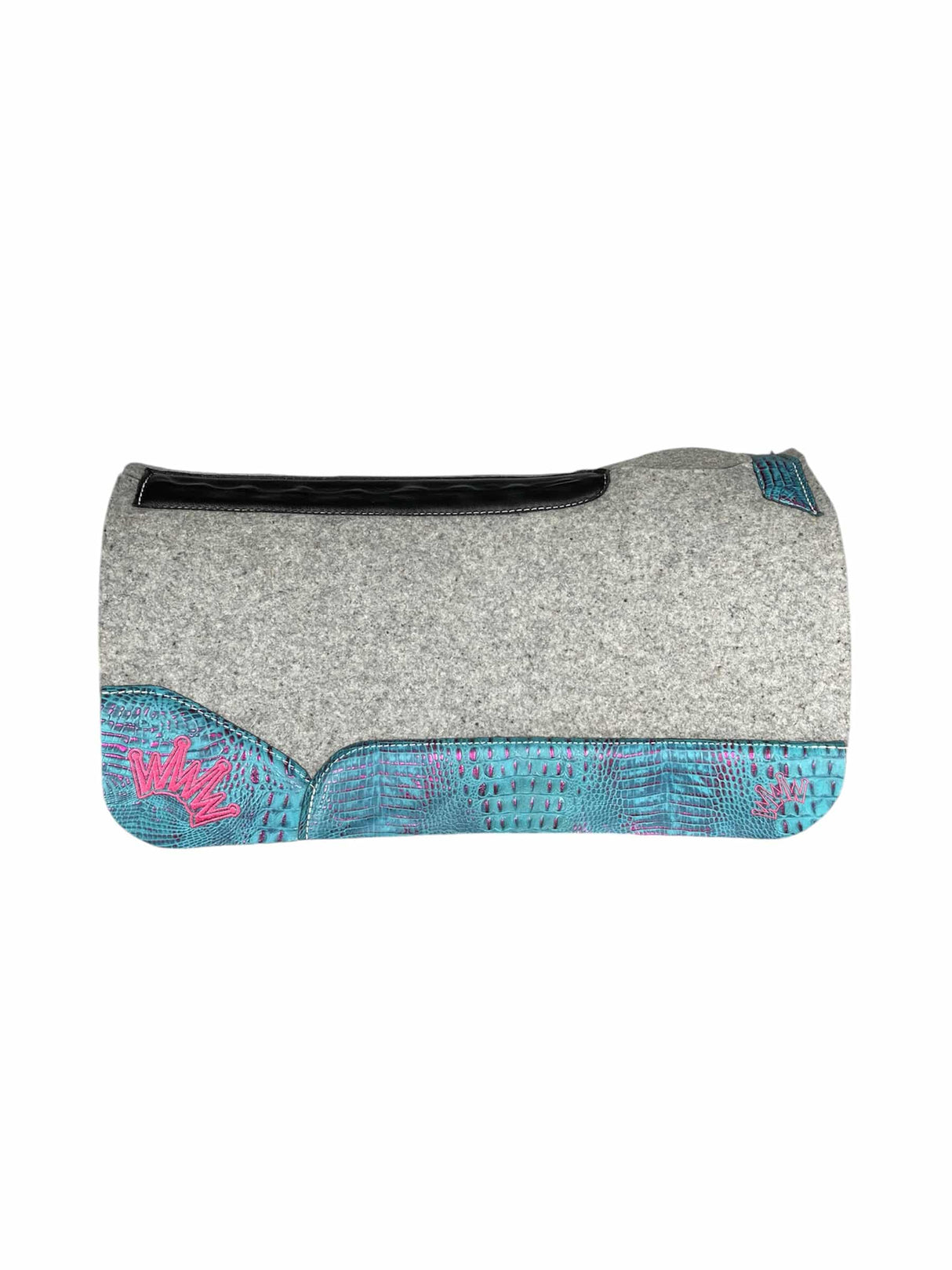 30x30 1" Kush Gray Wool Saddle Pad (#108813)