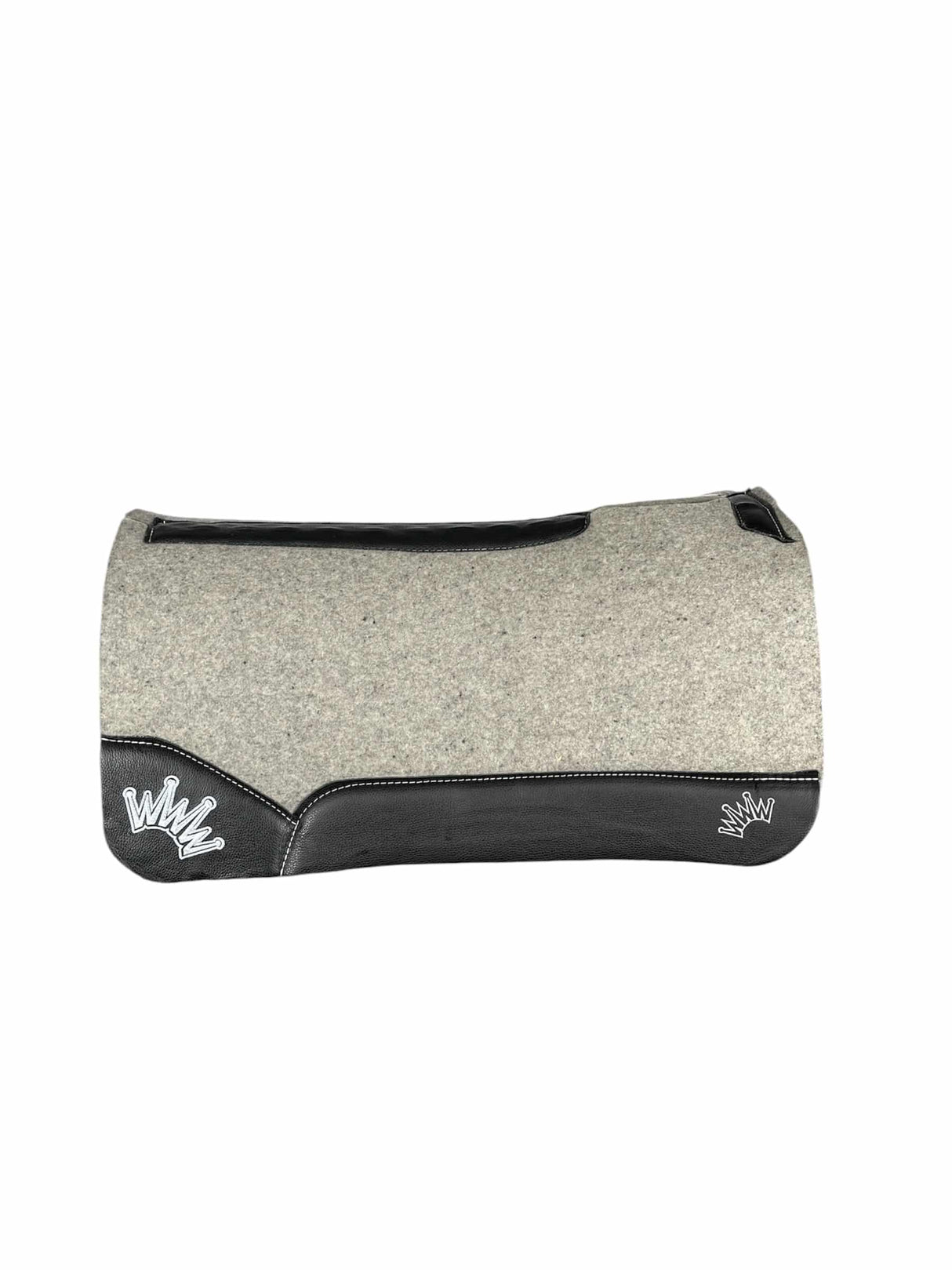 30x30 1.25" Kush Gray Wool Saddle Pad (#108851)