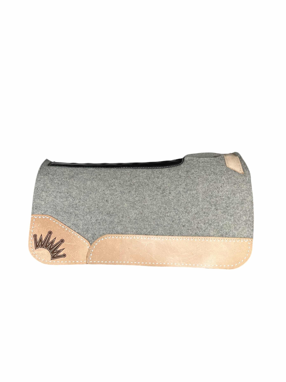 30x30 1" Kush Gray Wool Saddle Pad (#108880)