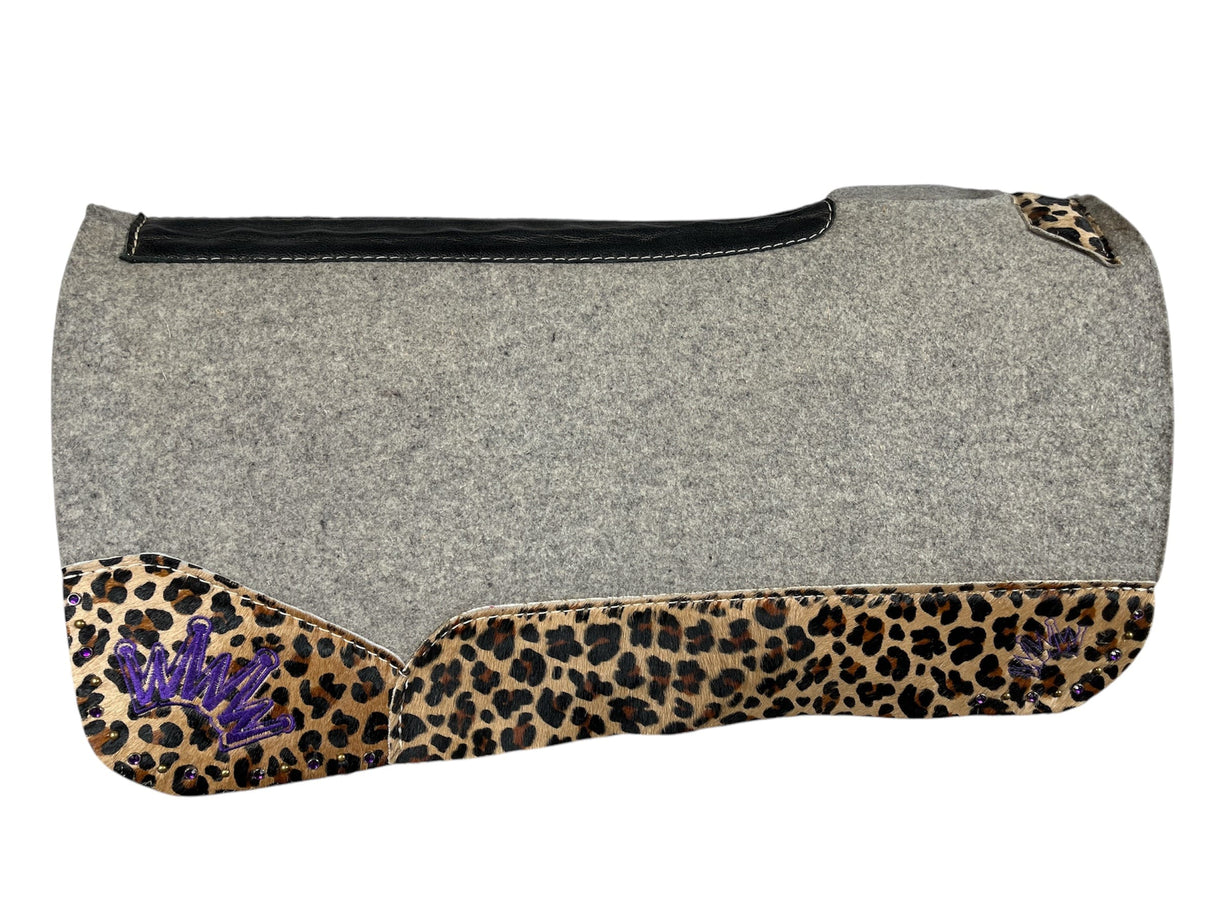 30x30 3/4" Kush Gray Wool Saddle Pad (#110562)