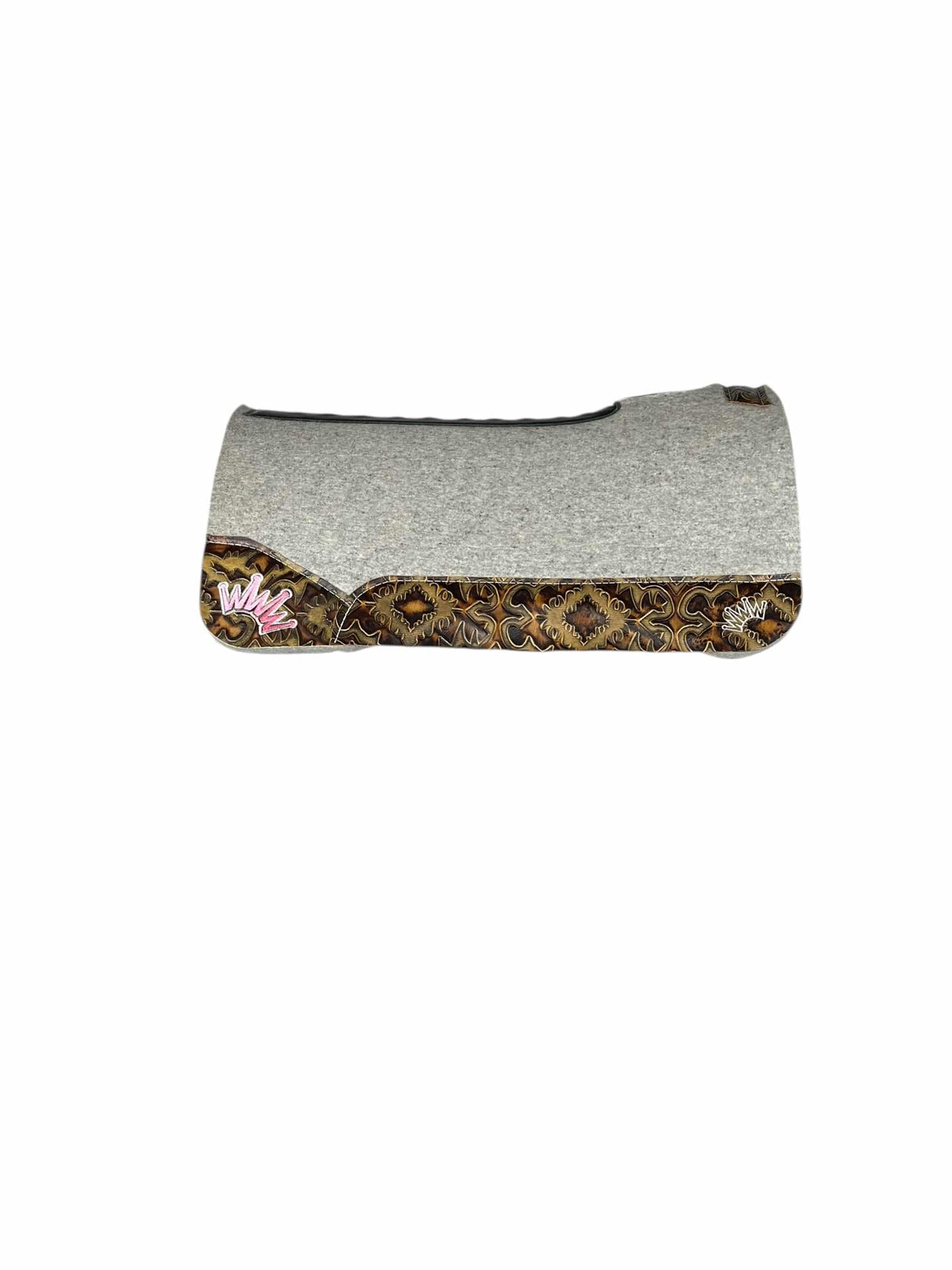 32x32 1" Gray Kush Wool Saddle Pad (#133582)
