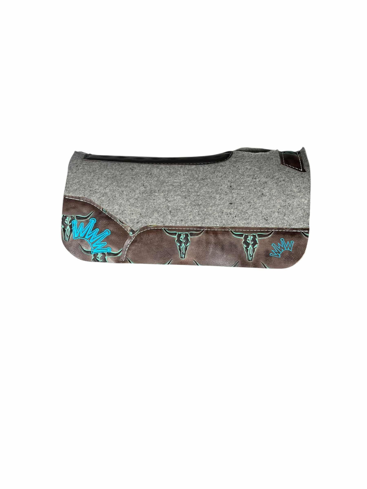 25x25 3/4" Gray Kush PONY Saddle Pad (#131381)