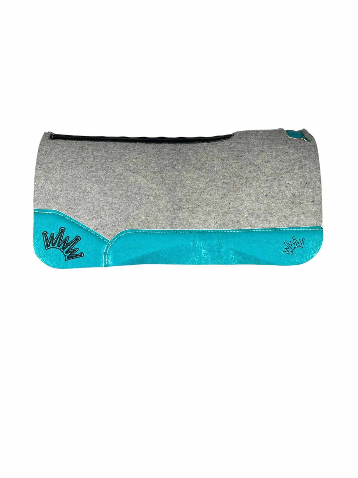 32x32 1.25" Gray Kush Wool Saddle Pad (#132285)