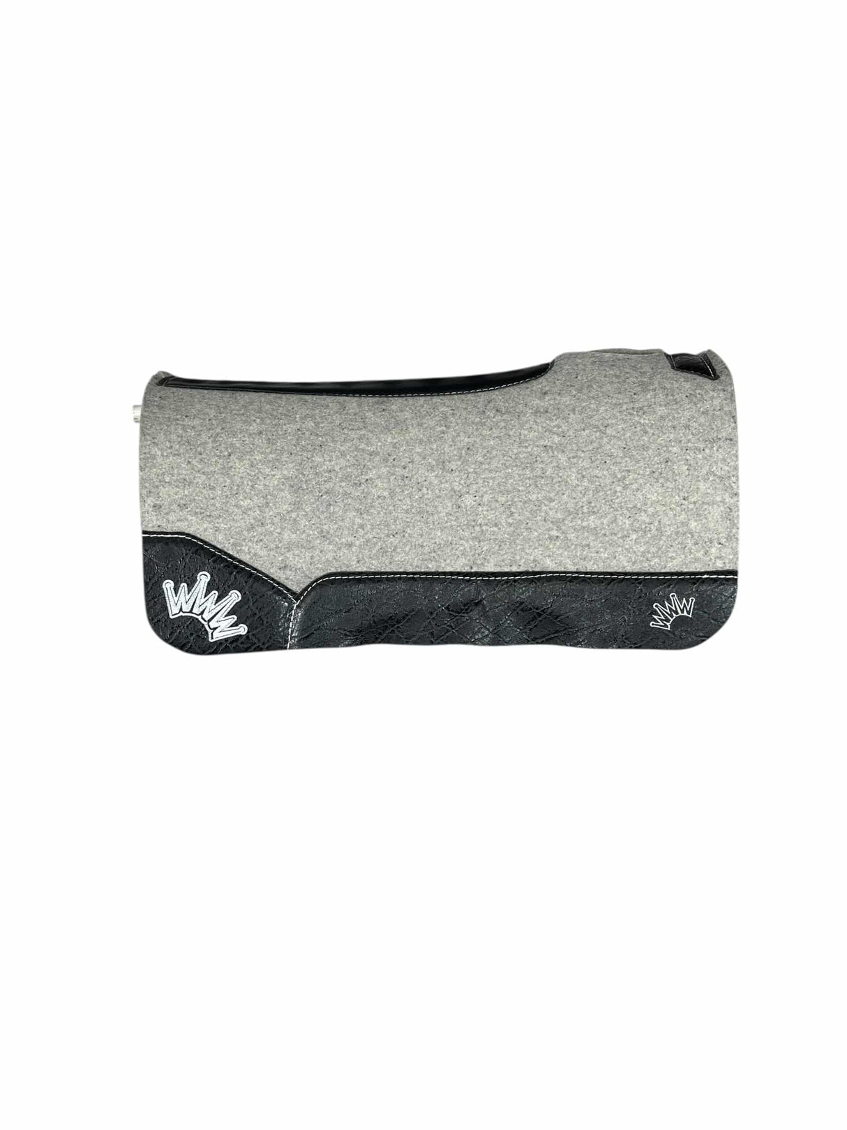 32x32 1" Gray Kush Wool Saddle Pad (#133926)