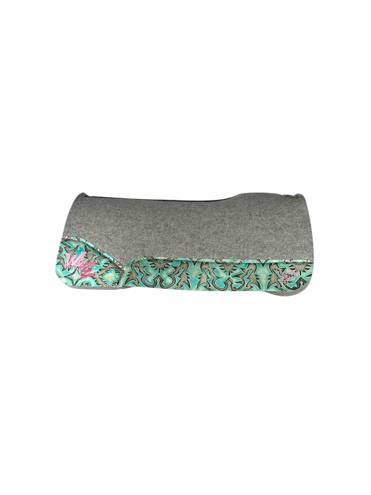 30x30 1" Gray Kush Wool Saddle Pad (#132039)