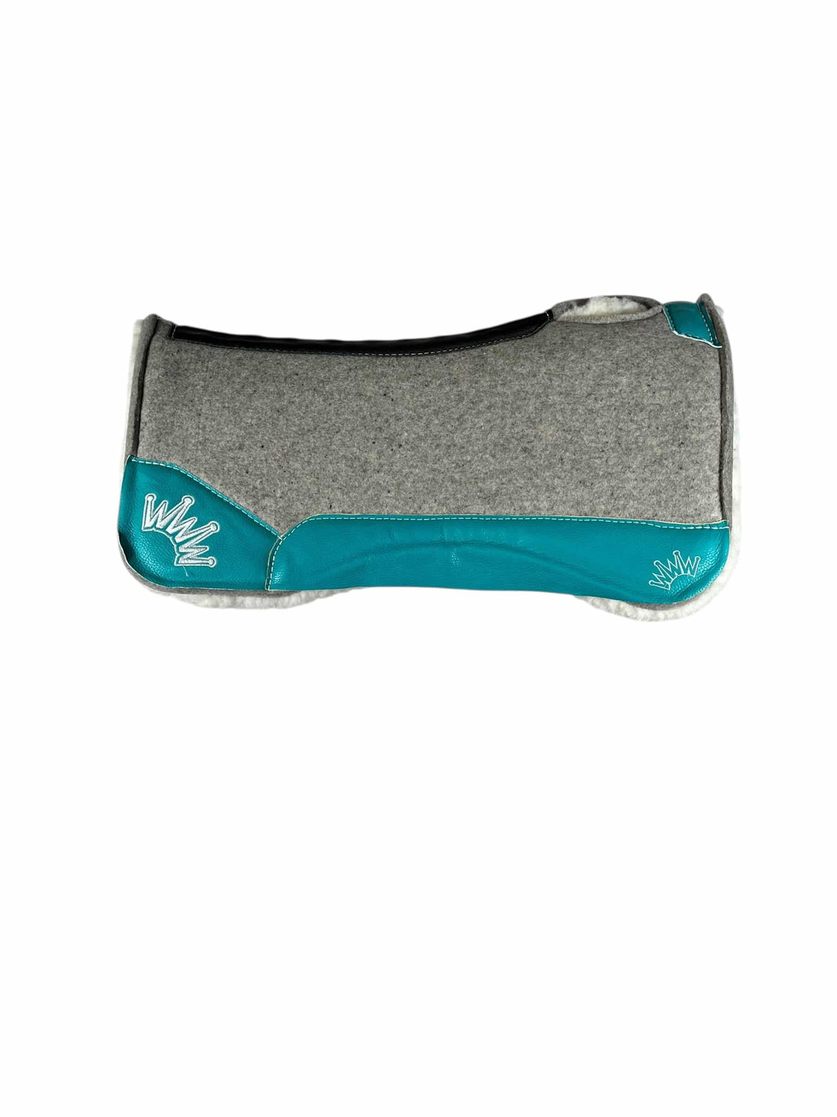 32x32 1" Gray Kush Fleece Saddle Pad (#132089)