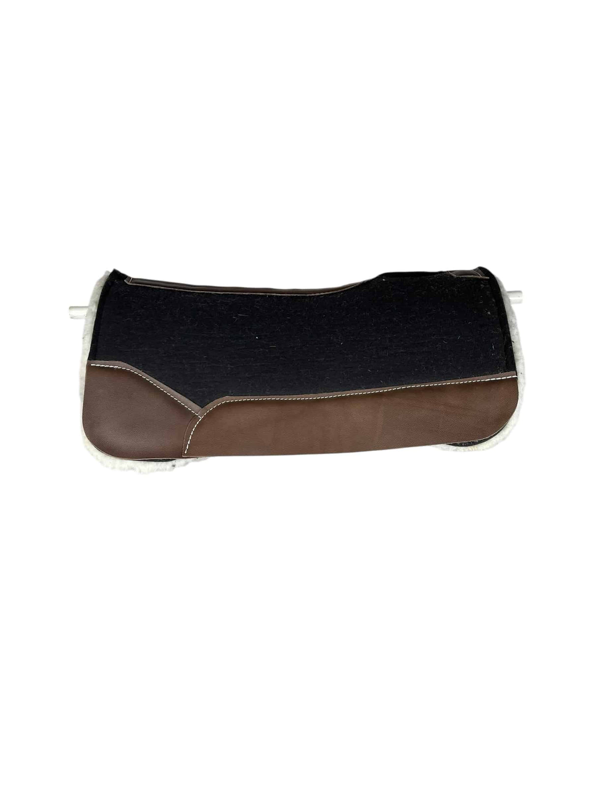 28x28 3/4" Black Kush Fleece Saddle Pad (#133843)