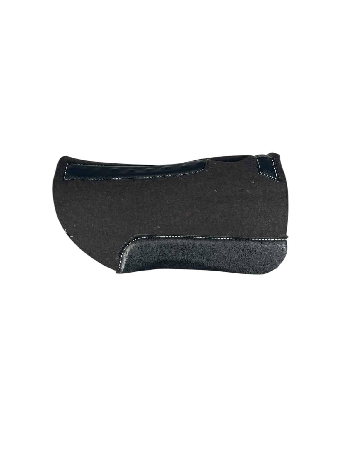 25x25 1" Round Skirt OG Wool PONY Saddle Pad (#133330)
