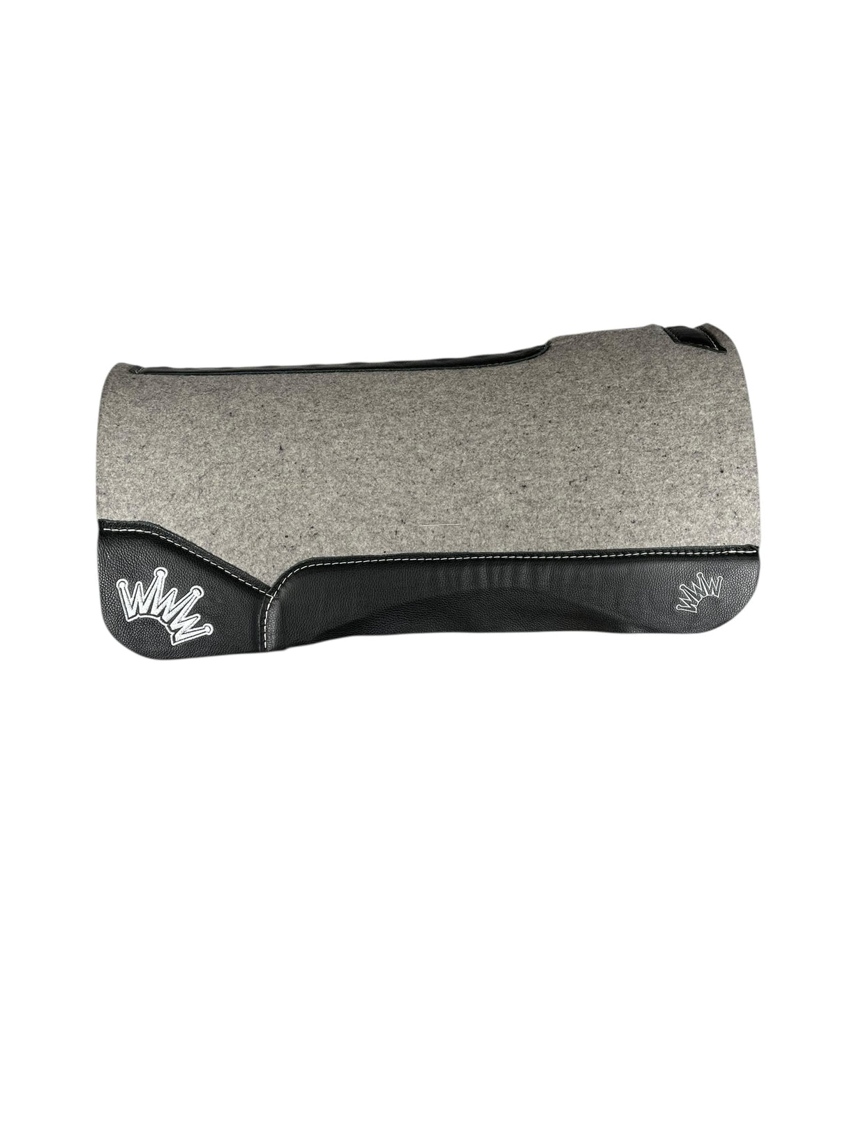 32x32 1" Gray Kush Wool Saddle Pad (#133571)