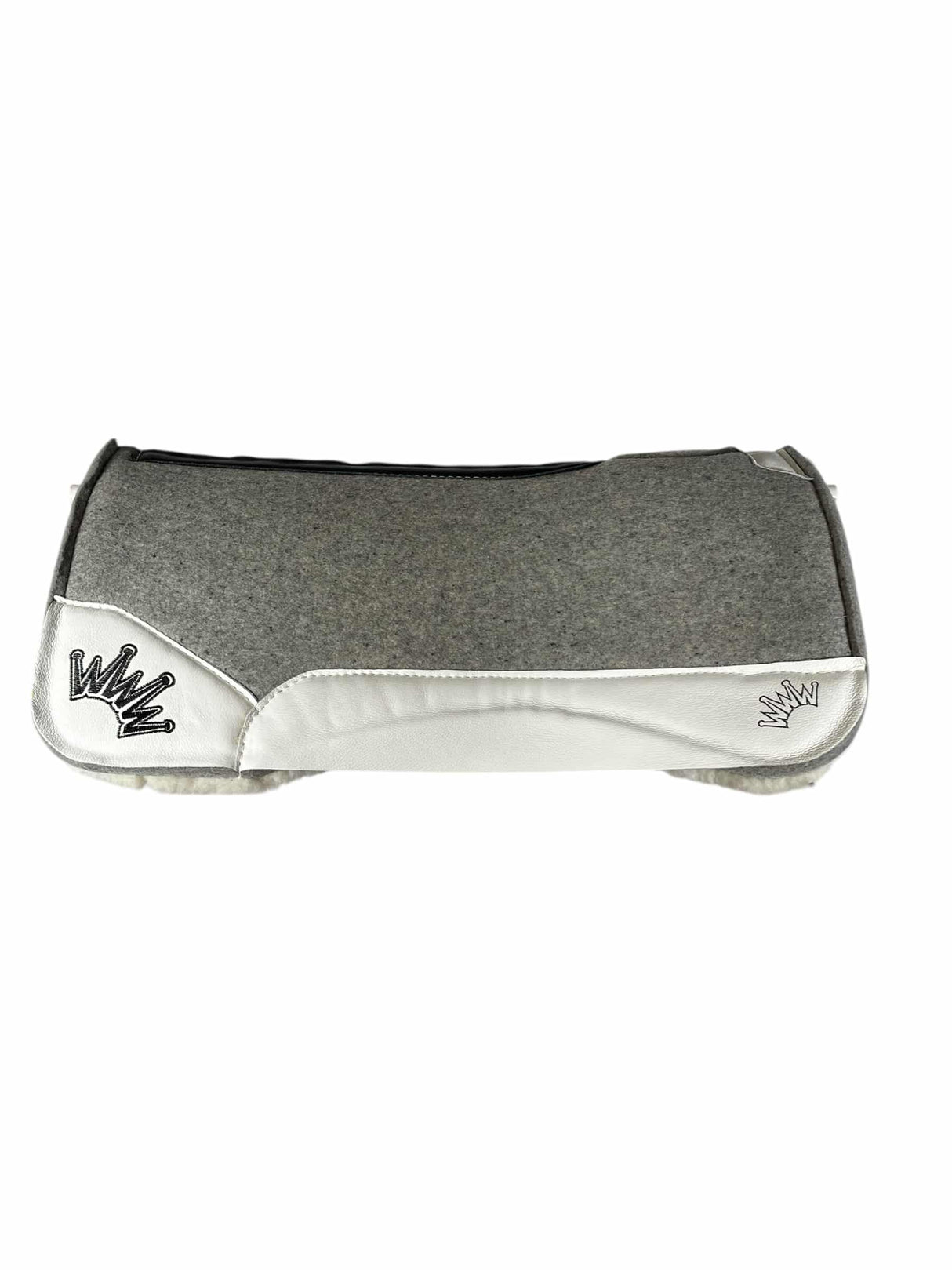 30x30 3/4" Gray Kush Fleece Saddle Pad (#132139)
