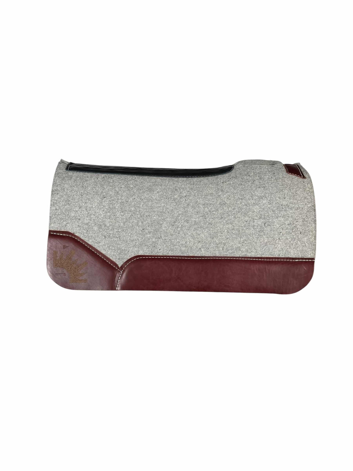 30x30 1" Kush Gray Wool Saddle Pad (#124620)