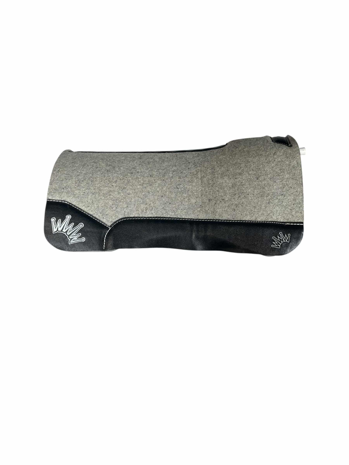 32x32 1.25" Gray Kush Wool Saddle Pad (#130906)