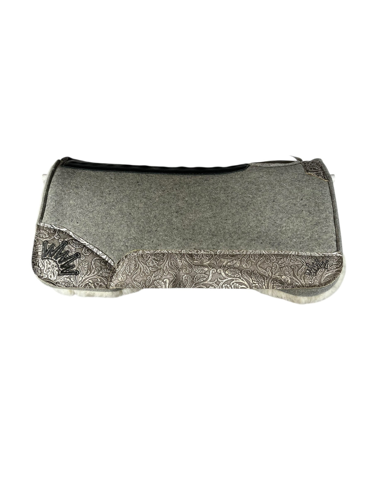 30x30 3/4" Gray Kush Fleece Saddle Pad (#132142)