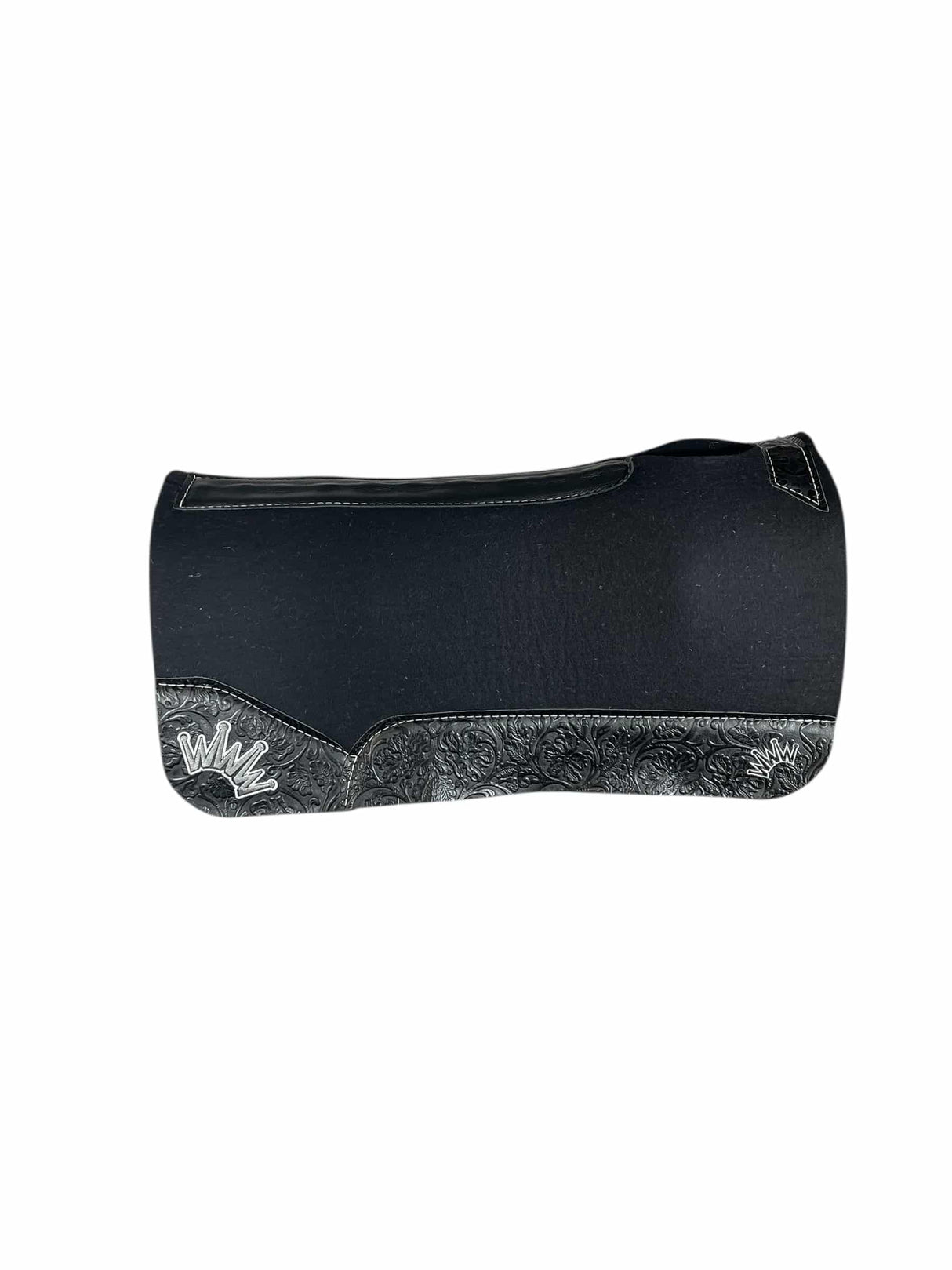 30x30 3/4" Black Kush Wool Saddle Pad (#131412)
