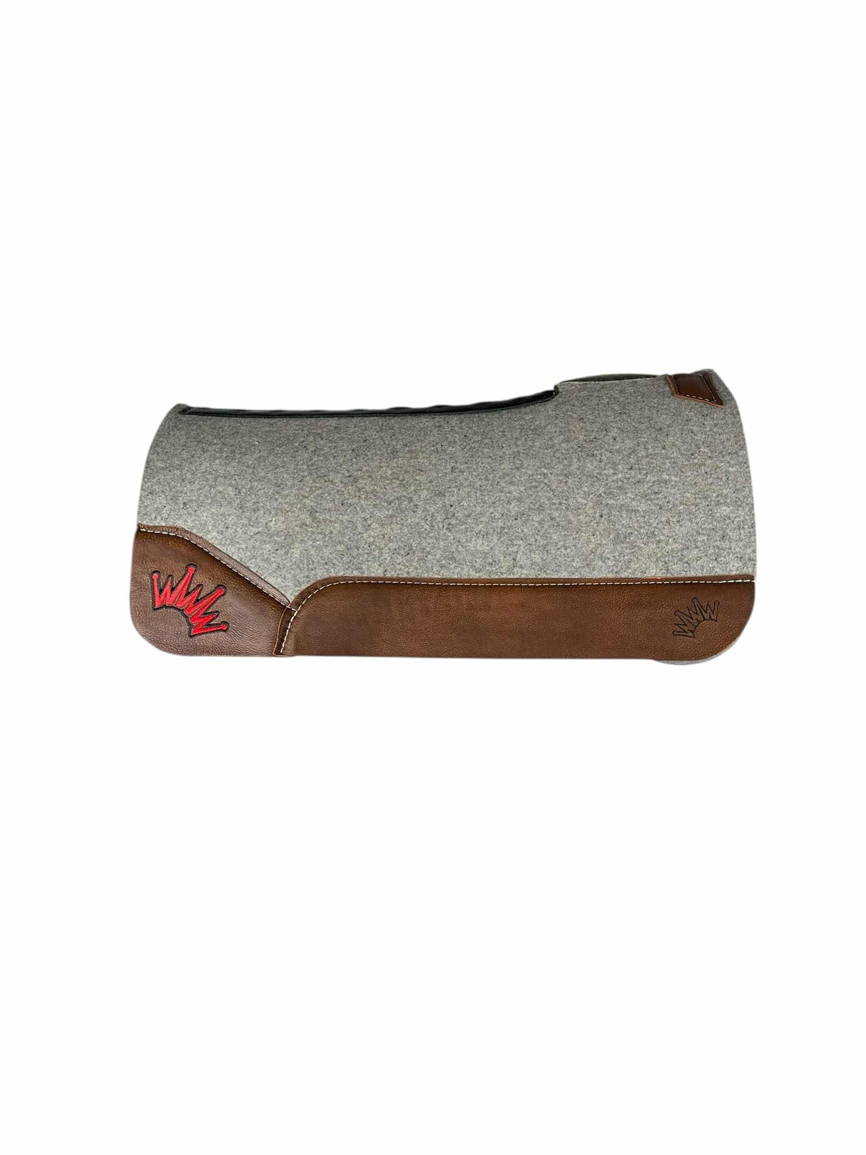30x30 1" Gray Kush Wool Saddle Pad (#132048)