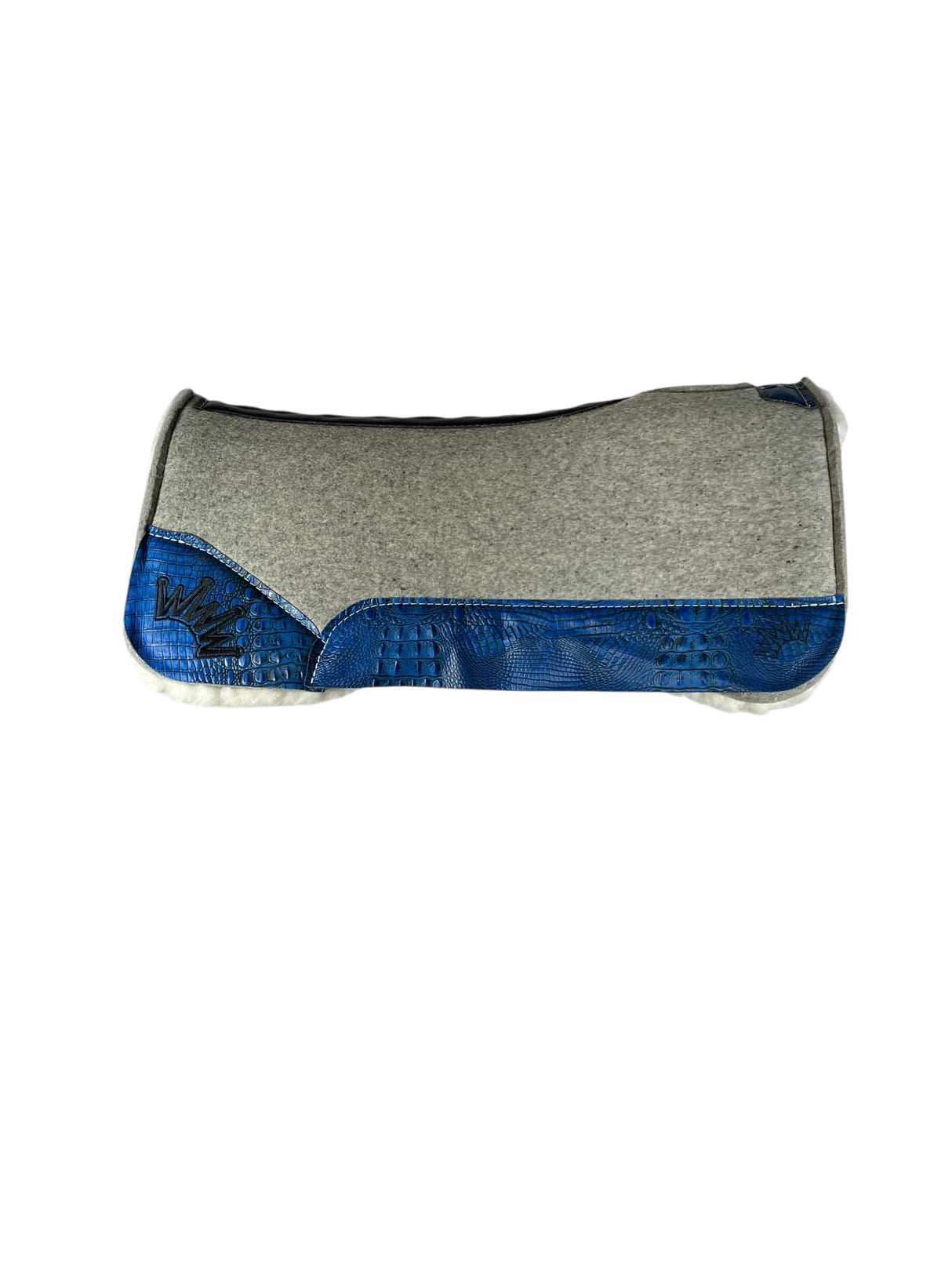 30x30 3/4" Gray Kush Fleece Saddle Pad (#132143)