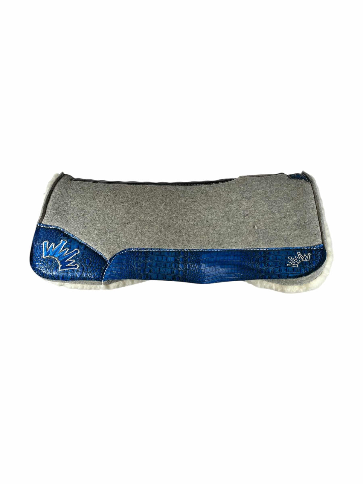 30x30 3/4" Gray Kush Fleece Saddle Pad (#132144)