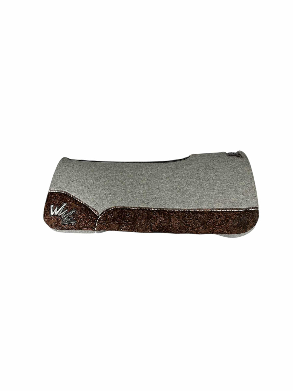 30x30 1" Gray Kush Wool Saddle Pad (#132049)