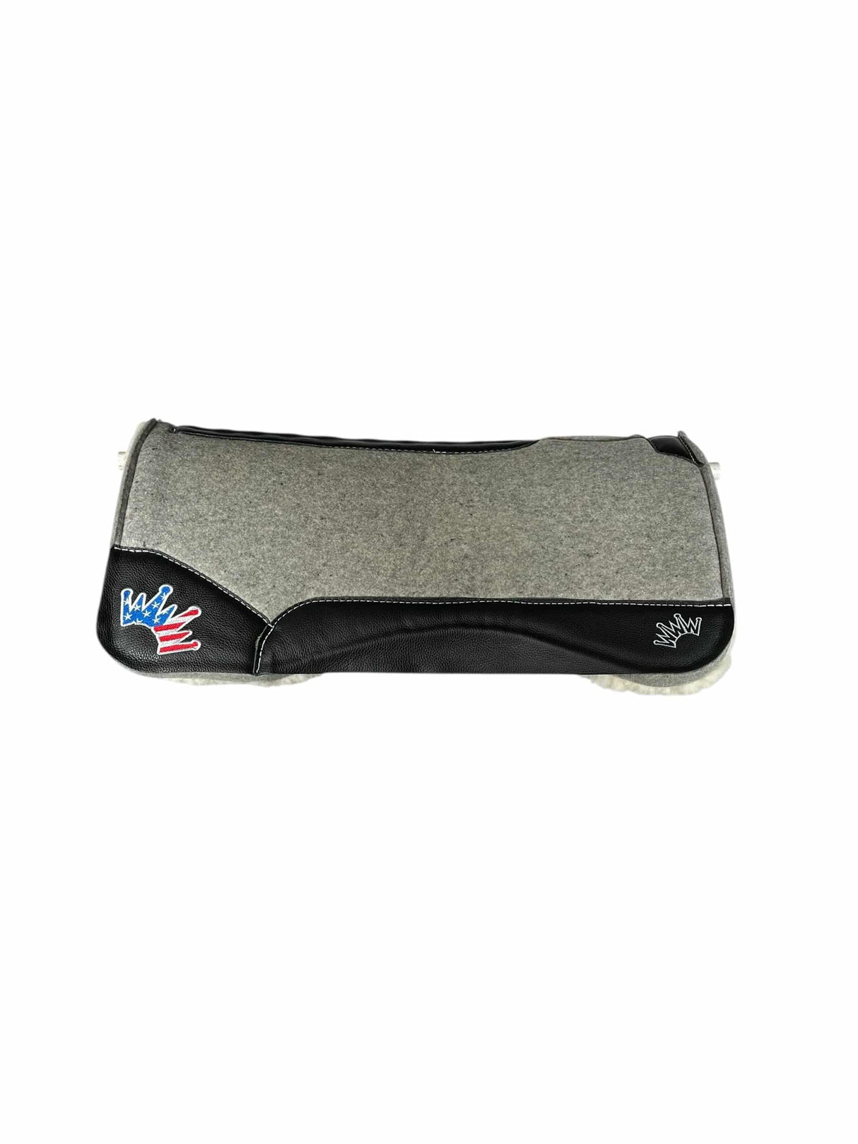 30x30 3/4" Gray Kush Fleece Saddle Pad (#132145)
