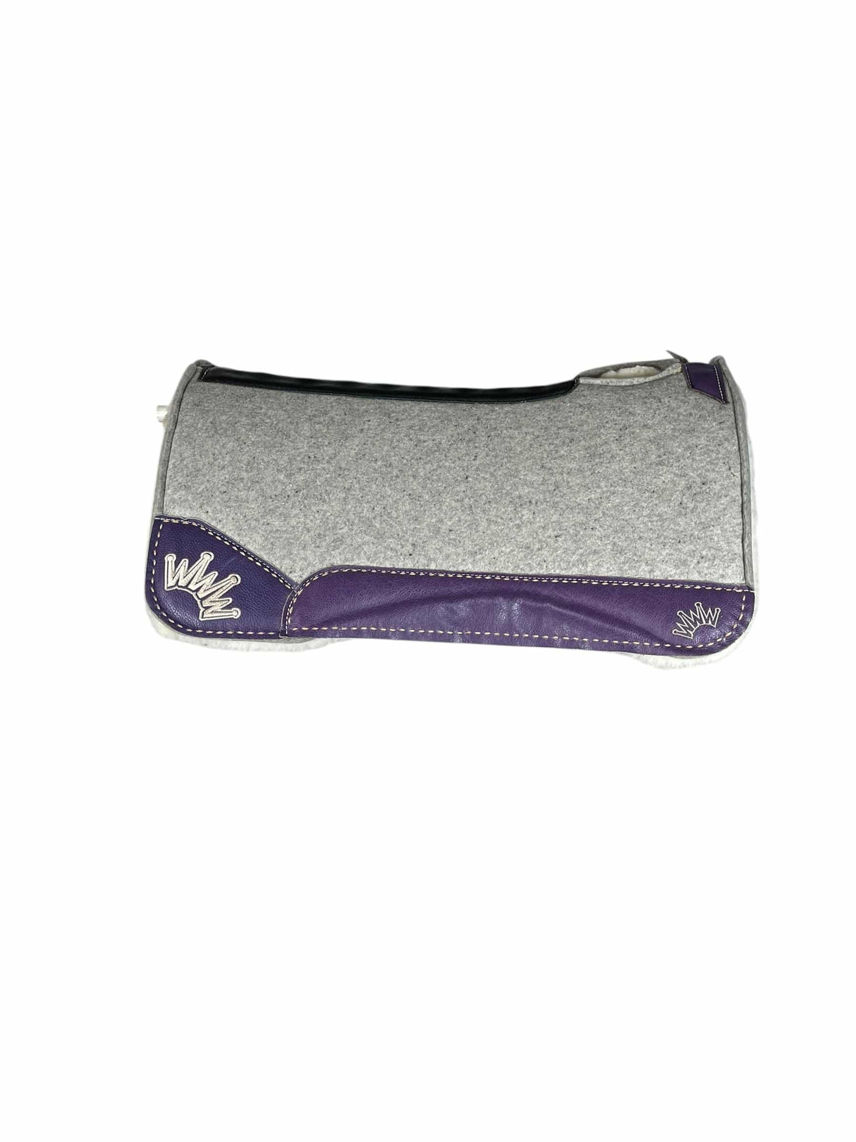 32x32 1" Gray Kush Fleece Saddle Pad (#133906)