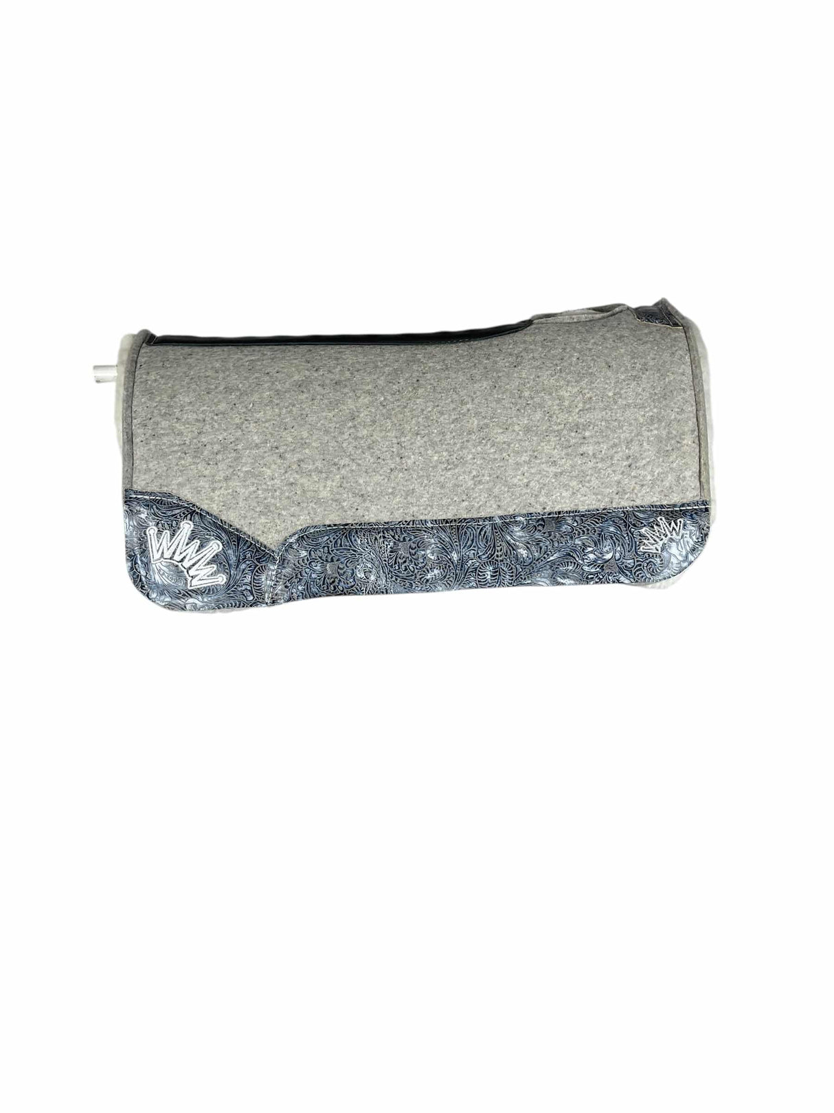 32x32 3/4" Gray Kush Fleece Saddle Pad (#133909)