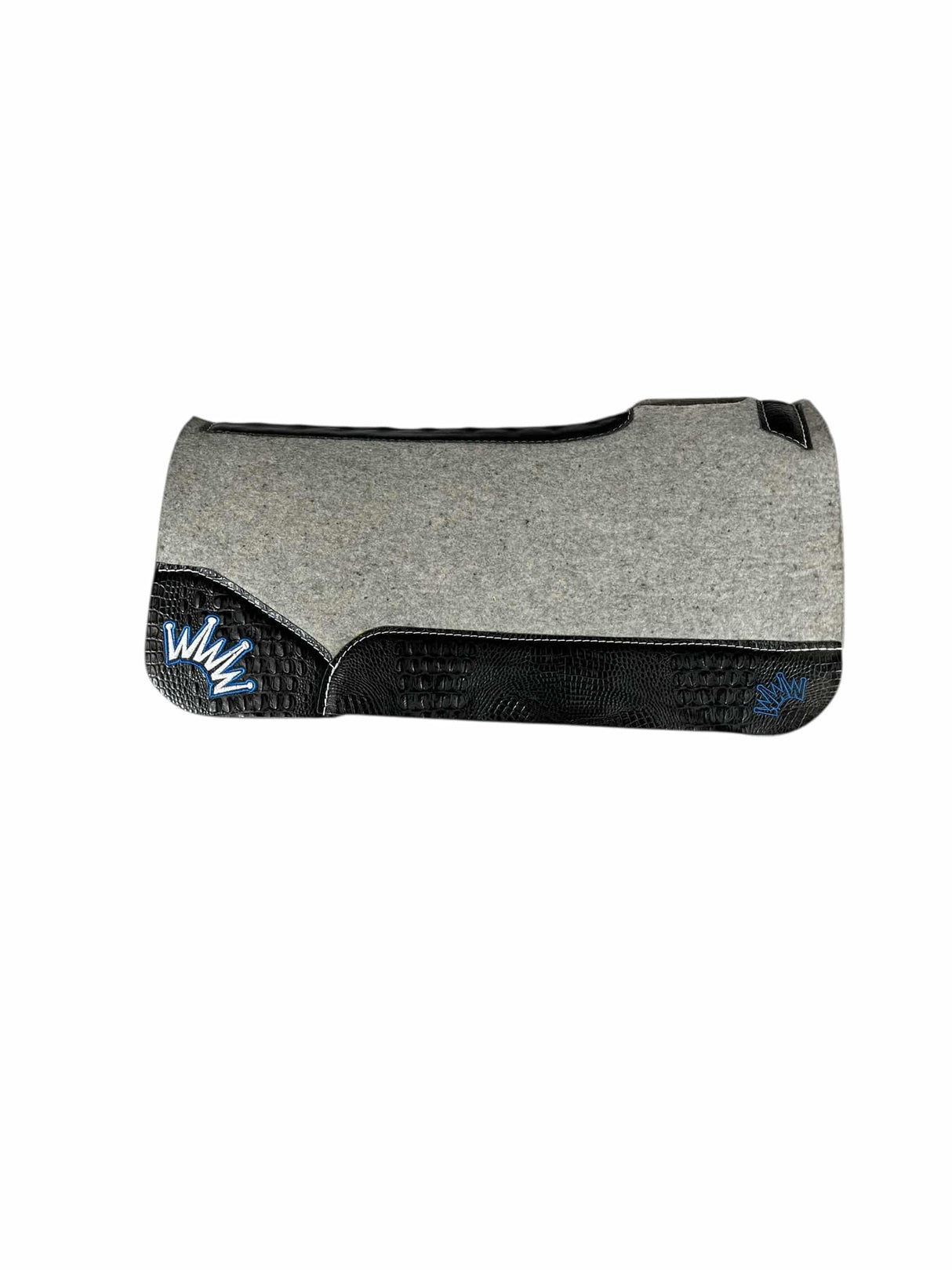 30x30 1" Gray Kush Wool Saddle Pad (#132054)