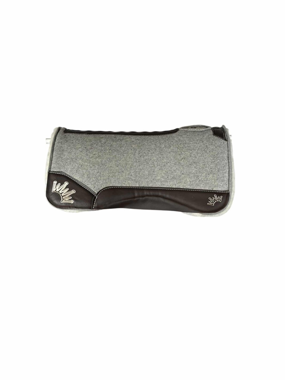 30x30 3/4" Gray Kush Fleece Saddle Pad (#132151)