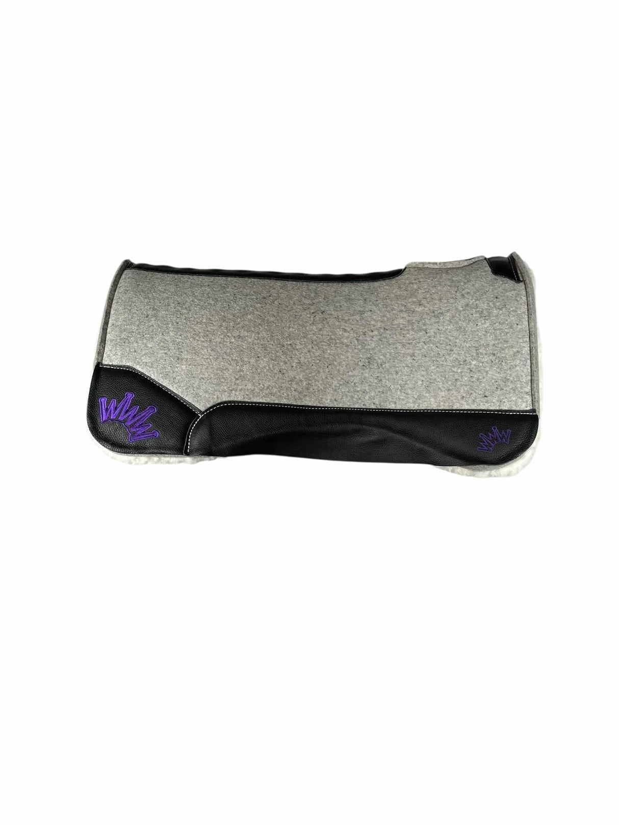 32x32 1" Gray Kush Fleece Saddle Pad (#132128)