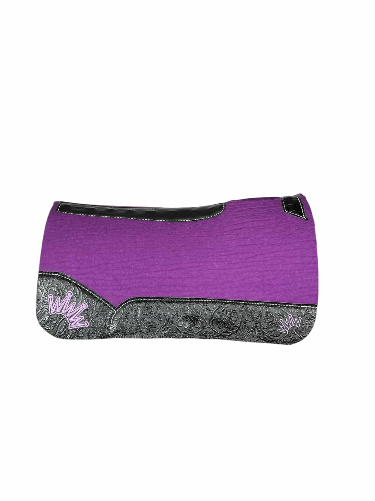 28x28 3/4" Kush Purple Wool Saddle Pad (#108320)