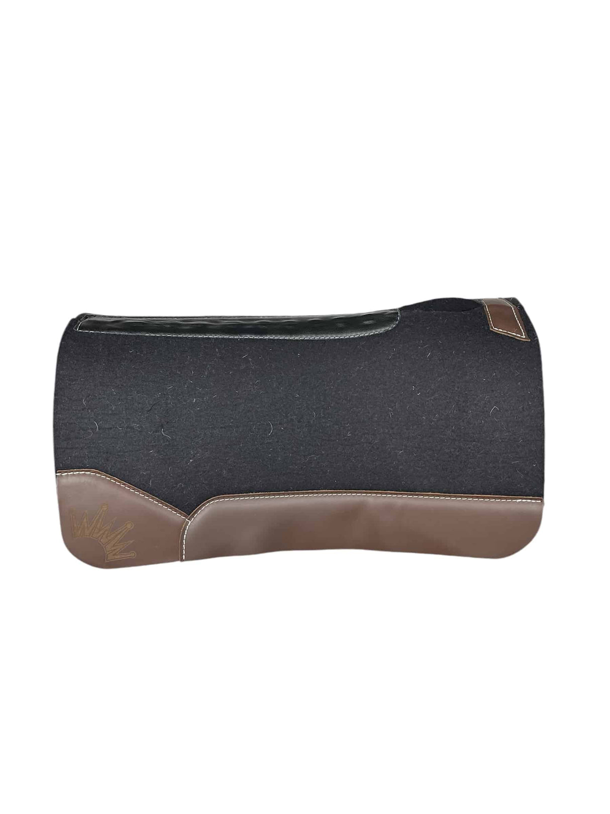 32x32 1" Kush Black Wool Saddle Pad (#108302)