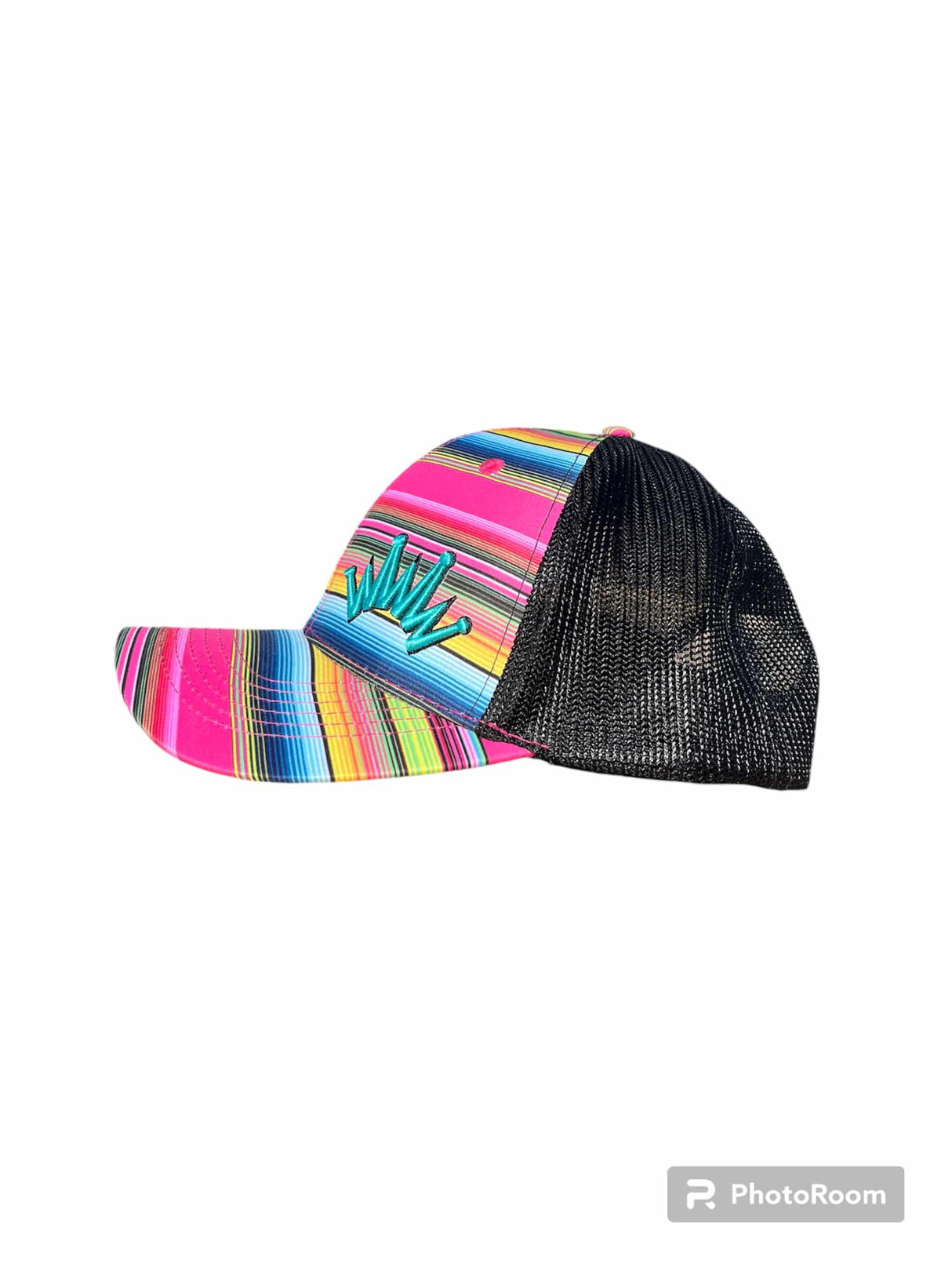 Trucker Hat Serape Puff Crown