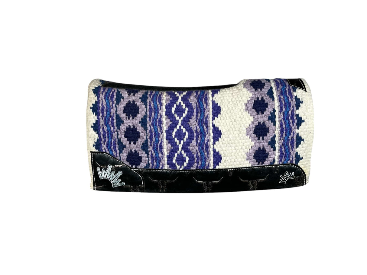 34x36 Navajo 1" Kush Wool Saddle Pad (#111469)