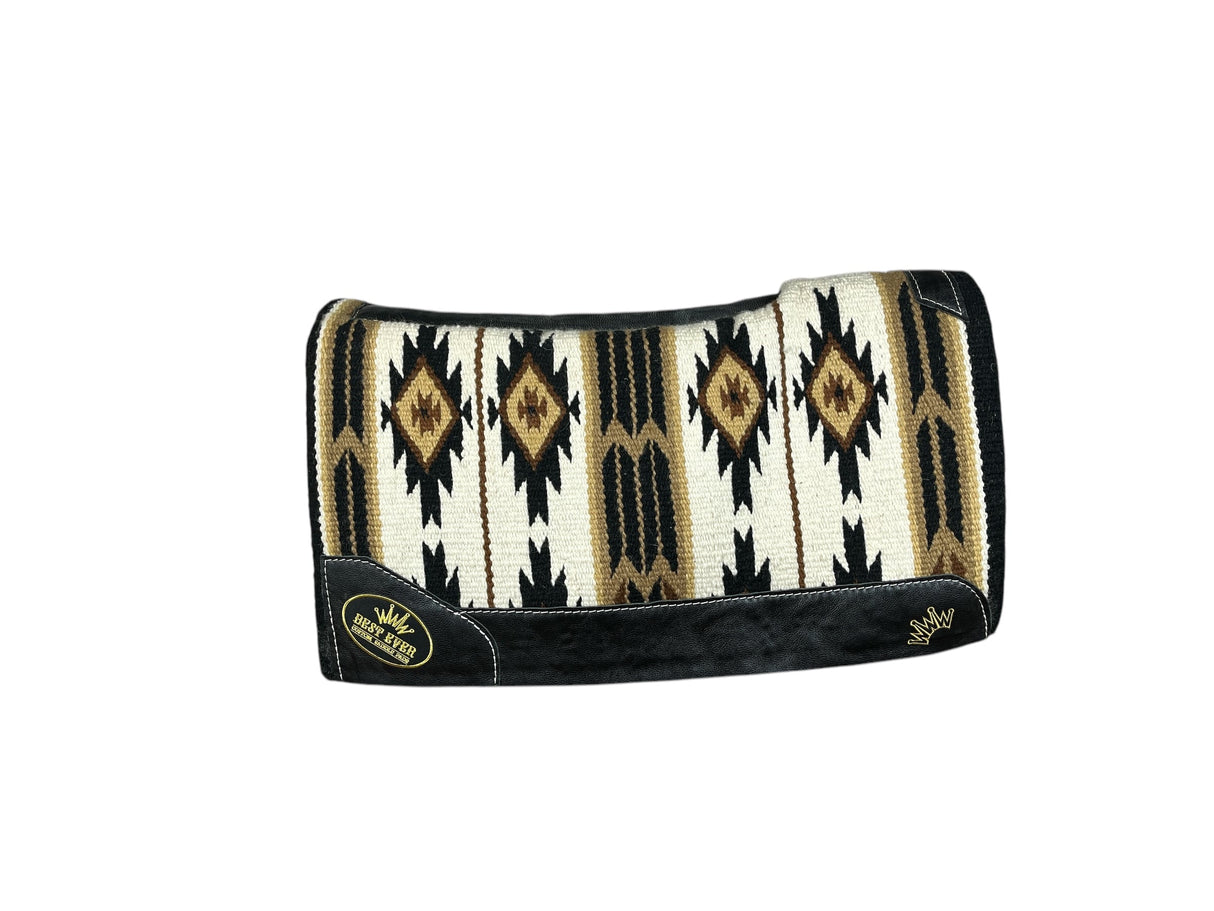 34x38 Navajo 1" Kush Wool Saddle Pad (#111484)