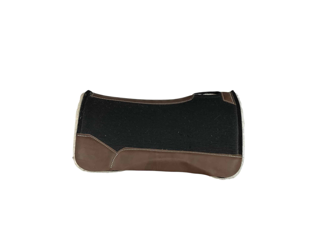 32x32 1" Black Kush Fleece Saddle Pad (#113041)