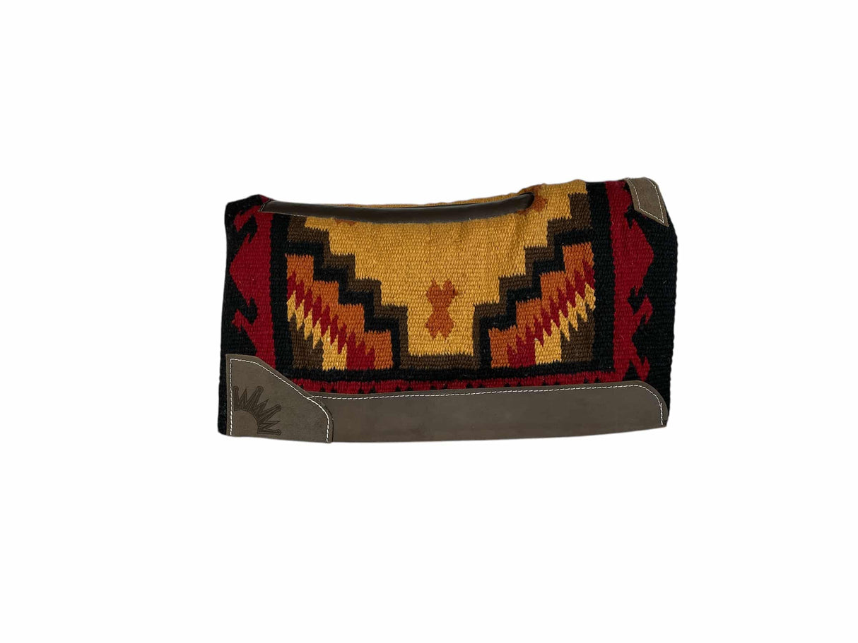 34x38 Navajo 1" Kush Wool Saddle Pad (#113057)