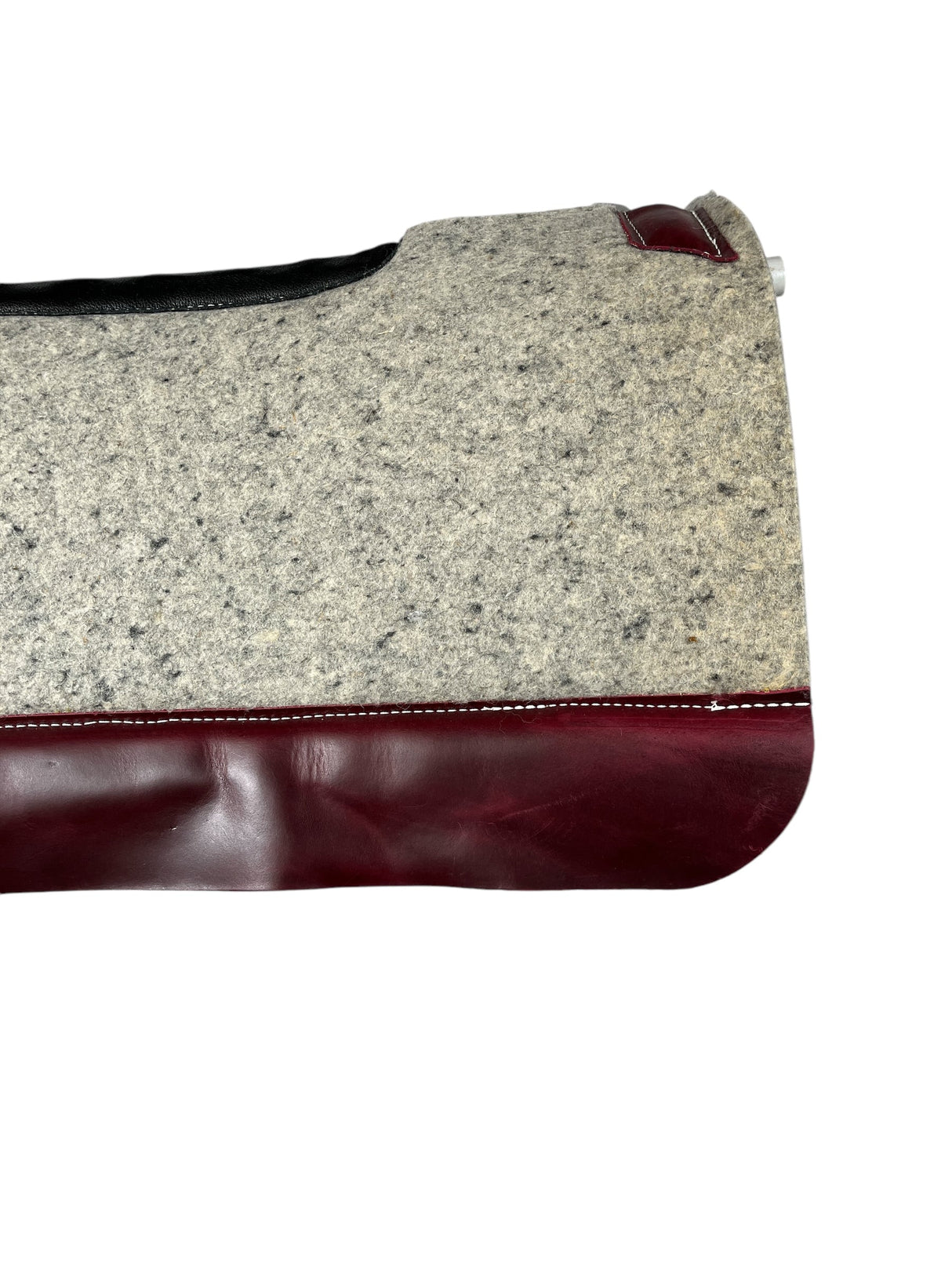 32x32 1.25" Kush Gray Wool Saddle Pad (#115837)