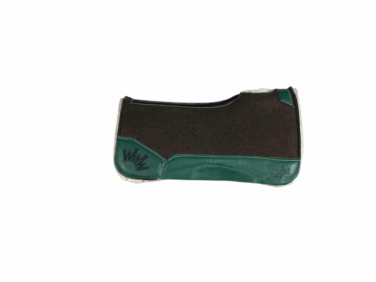 28x28 3/4" OG Fleece Gooseneck Contour Saddle Pad (#117347)