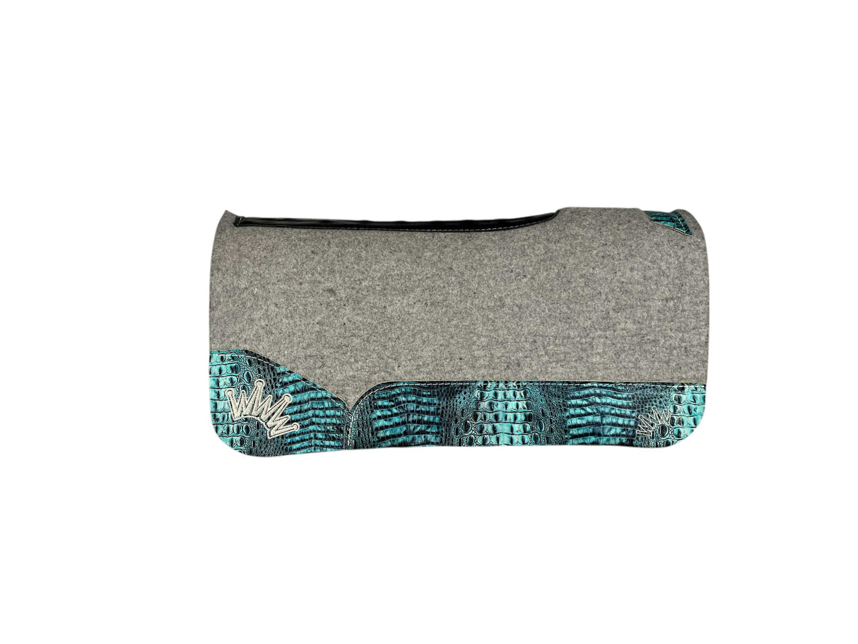 30x30 3/4" Kush Gray Wool Saddle Pad (#117551)