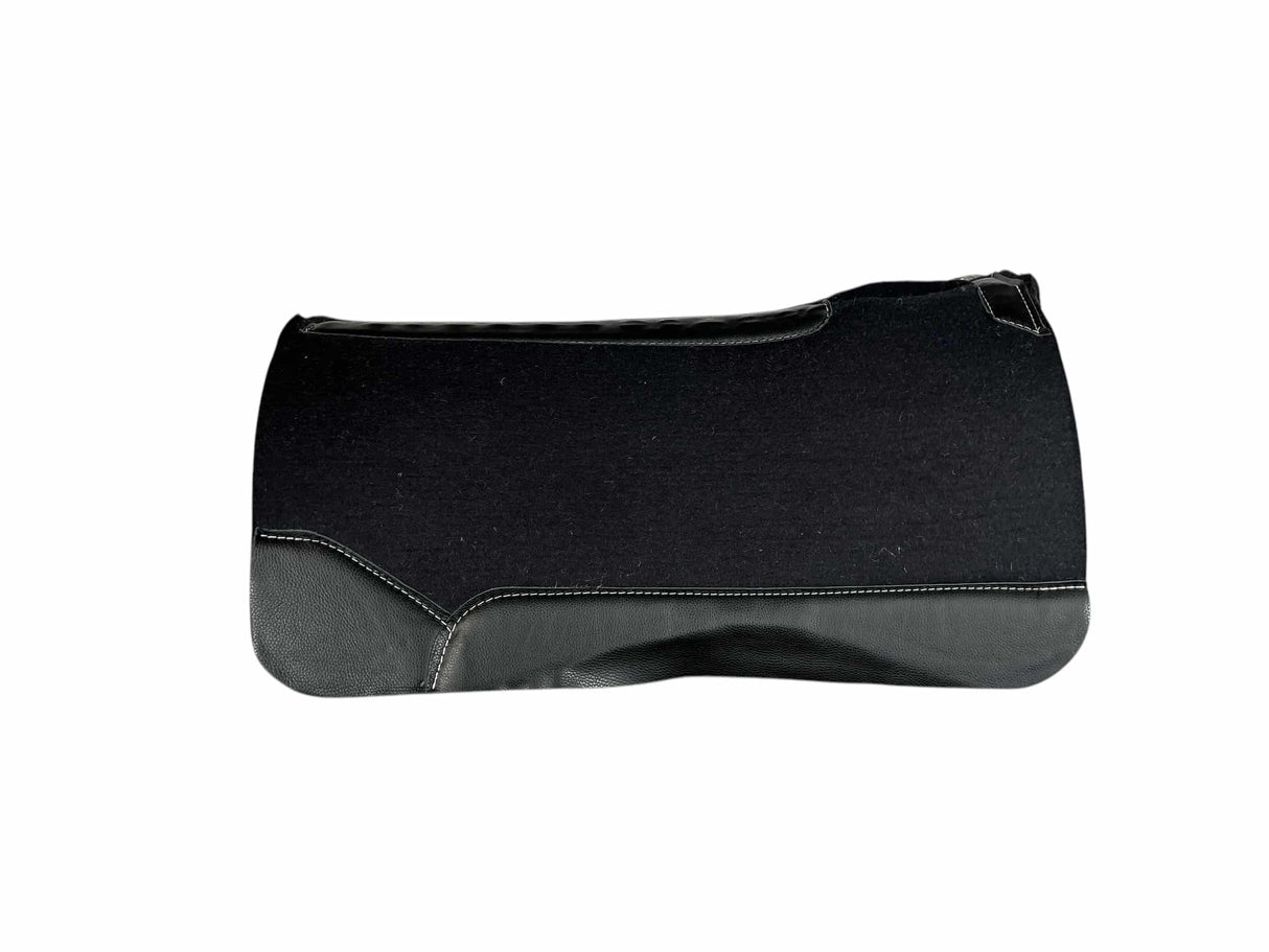 30x30 1" Kush Black Wool Saddle Pad (#122492)