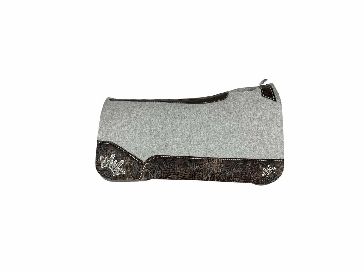 32x32 1.25" Kush Wool Saddle Pad (#121428)