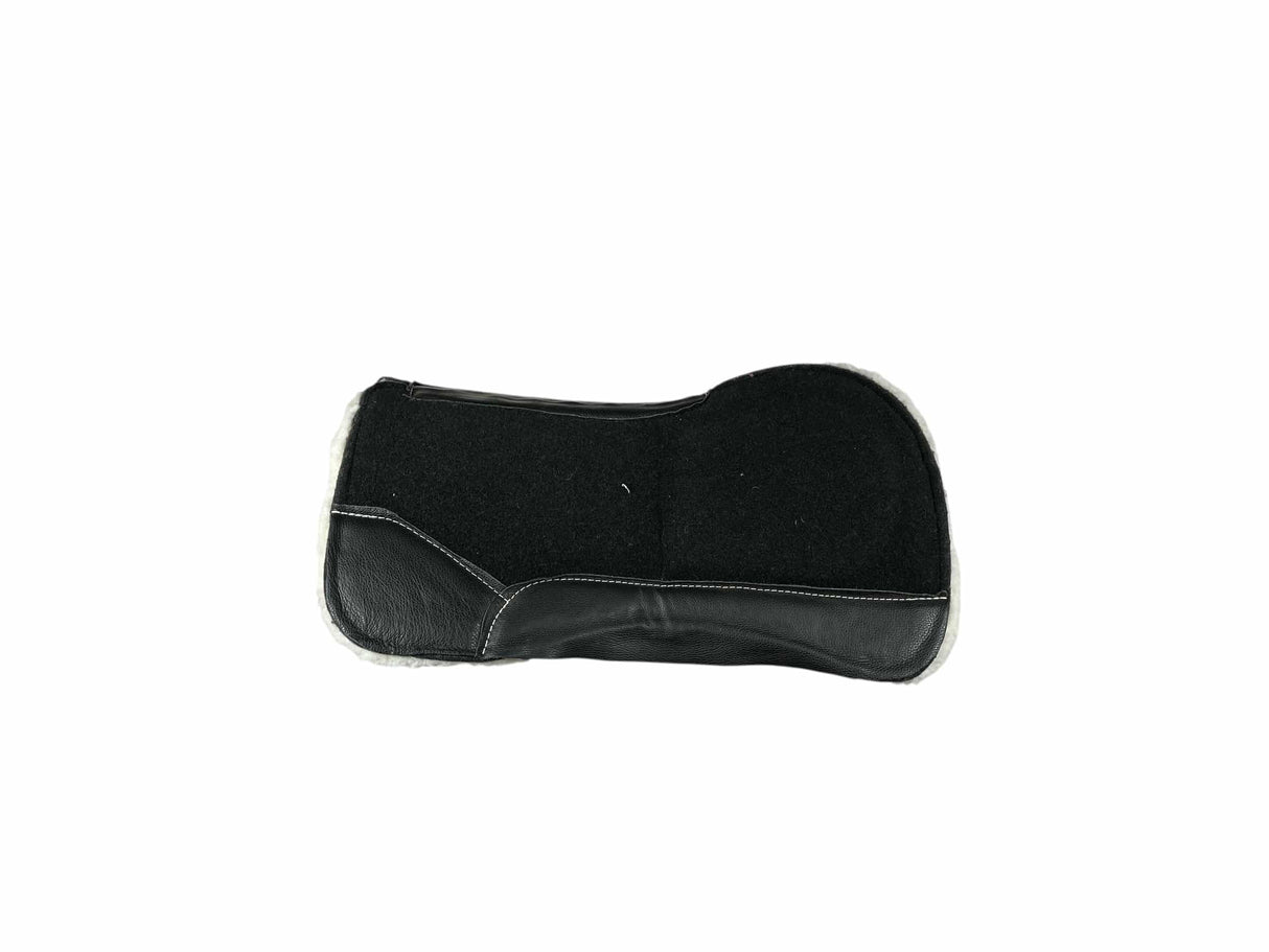 28x28 3/4" Cadillac Fleece Shoulder Only Open Extended Wither Saddle Pad (#123427)